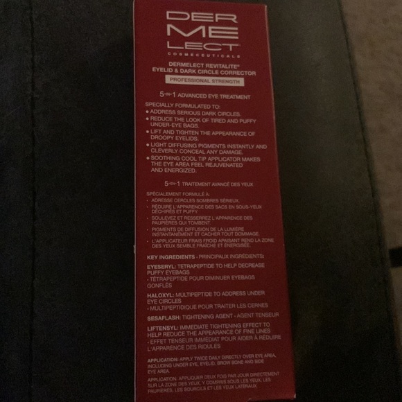 Dermelect Revitalize Eyelid & Dark Circle Corrector NIB - Picture 3 of 3